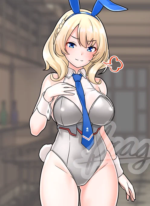 #コロラド進水日 #艦これコロちゃん進水日なのでバニーコロちゃん再掲でお祝い(◜ᴗ◝ ) 