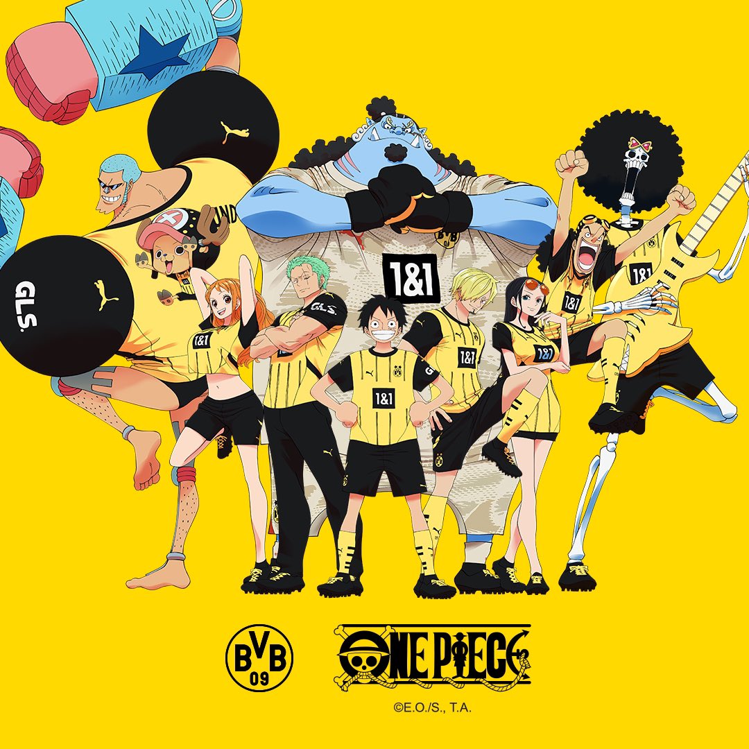 🤝 BVB X ONE PIECE 👒

#BVB_ONEPIECE #ONEPIECE