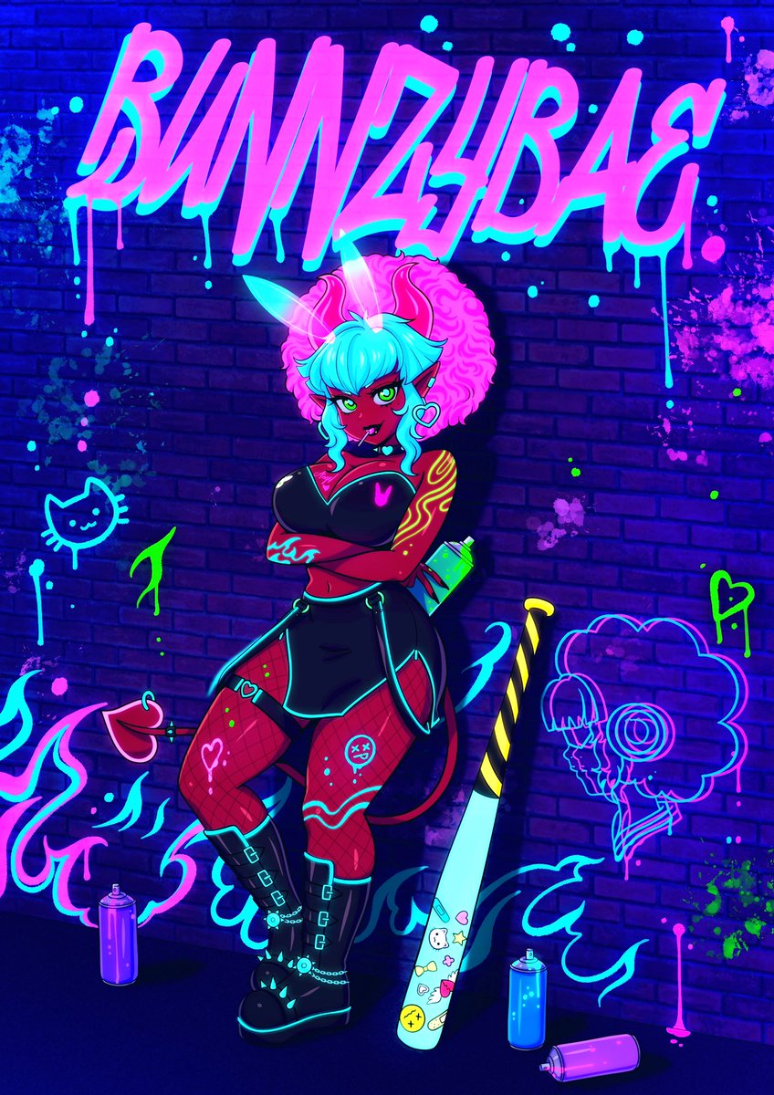 Bunnzybabe the digital succubus bunny~ tweet media