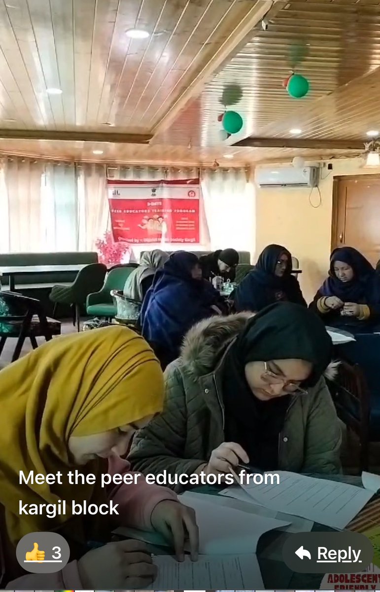 ZoyaAliRizvi's tweet photo. Selection-Training of #PeerEducators #Adolescents in #RKSK , seen across India #HimachalPradesh #Chamba #DNH_DD #Ladakh #Kargil and establishing #AFHCs in #Goa to counsel and support them ! Let’s inform and empower our adolescents @nhmhimachalp @NhmLadakh @DHS_Goa @MissionDnh https://t.co/F0ay2Bdg8k