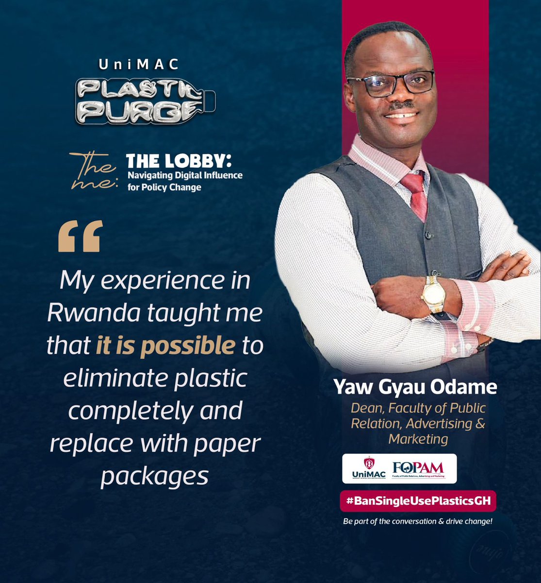 #BanSingleUsePlasticsGH