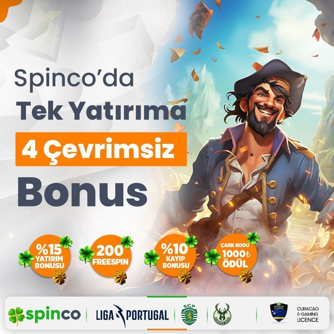 SpincOfficial's tweet photo. 💸  Avrupa Devi SpinCo'da Tek Yatırıma 4 Adet Çevrimsiz Bonus!

🚨 Efsane Bonusu Siz İstediniz Biz Yaptık!

😳  Kazandıran Eşsiz Bahis Dünyası Yatırdıkça Kazanın!

🥳  Çevrimsiz Bonuslar ile Bakiyeni Katla SpinCo Deneyimini Yaşa!

(https://t.co/nlrgO46mJo) https://t.co/uAtlRGf5Xv