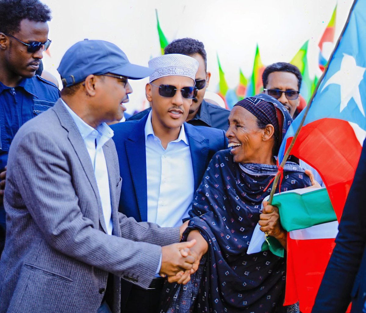SRSPresident_'s tweet photo. A delegation led by His Excellency President @Mustafe_M_Omer was warmly welcomed in Dagahbur, Jarar zone. https://t.co/PBLvHlIEjY