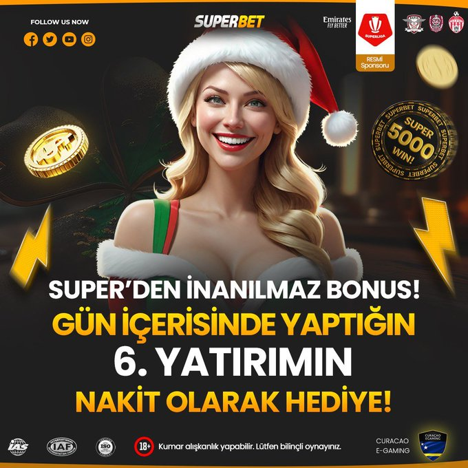 TRSUPERBET's tweet photo. ☄️ #SuperBet'te Benzersiz Fırsatlar Seni Bekliyor!    
 
🫰  #Superbet'te 5.Yatırımın Sonrasında 6.Yatırımın Şartsız Hediye!   
 
 🏆 Türkiye'nin En Çok Kazandıran Casino'su #Superbet'te Günlük 5.000.000₺ Çekim İmkanı!

Giriş; (https://t.co/GdKaIAwFjM) https://t.co/4ifRtJx1d9