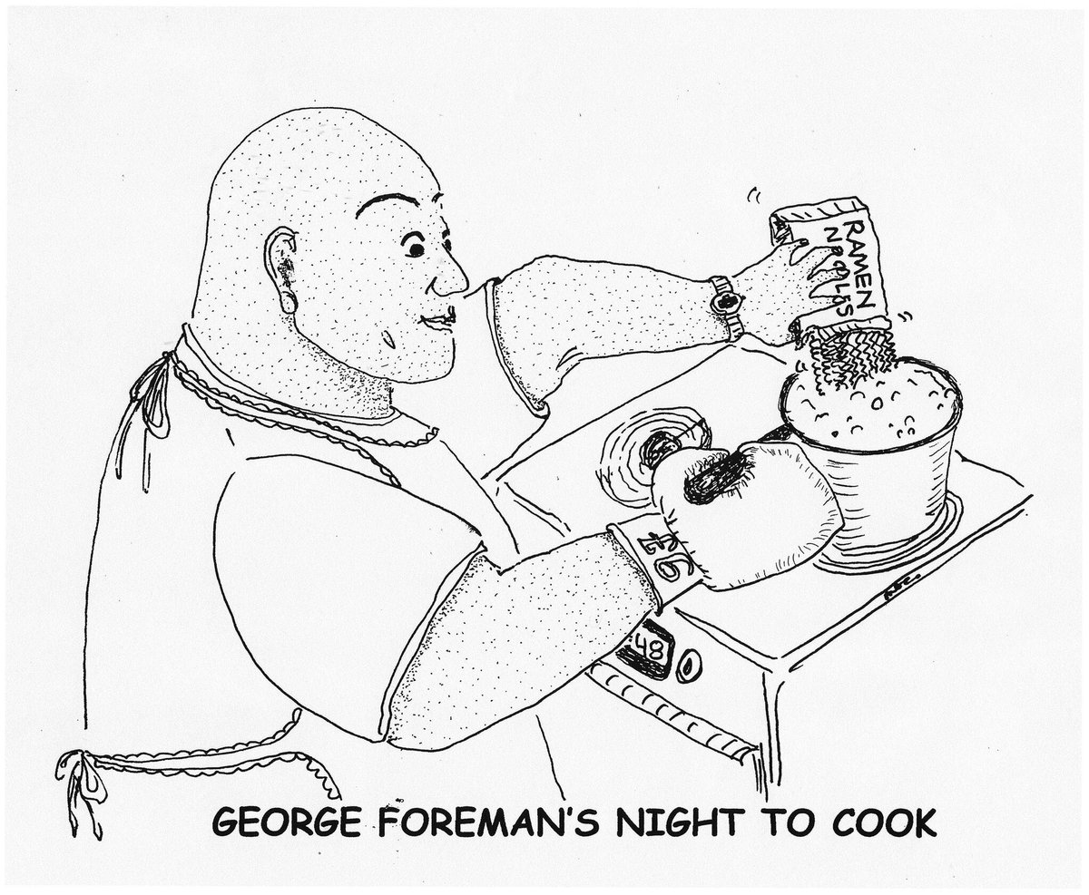 bergbeak's tweet photo. George Foreman, R.I.P. https://t.co/WsJZeuLpRd