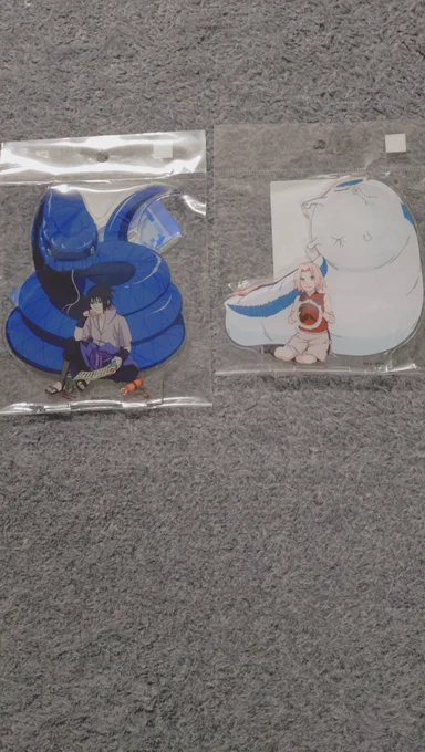 グッズの戦利品\( 'ω')/ 特典サスケ当たった(*'ω`*) #NARUTO