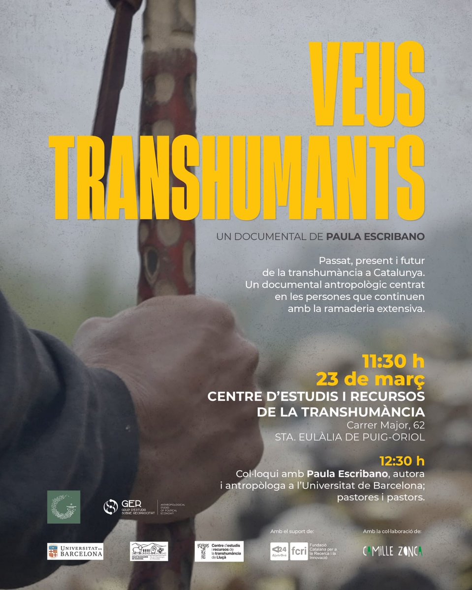 Demà al CERT, a Sta.Eulàlia de Puig-oriol. Lluçanès.