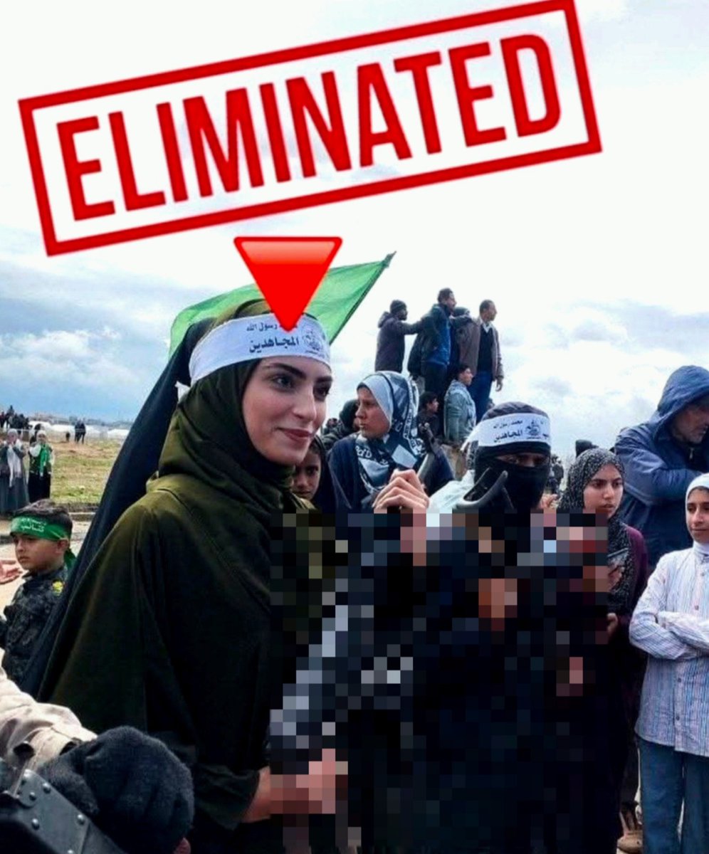 Israeli airstrikes have k!lled Shalom Fatma hmx women rights leader in Central Gaza.

Good riddance. 👏