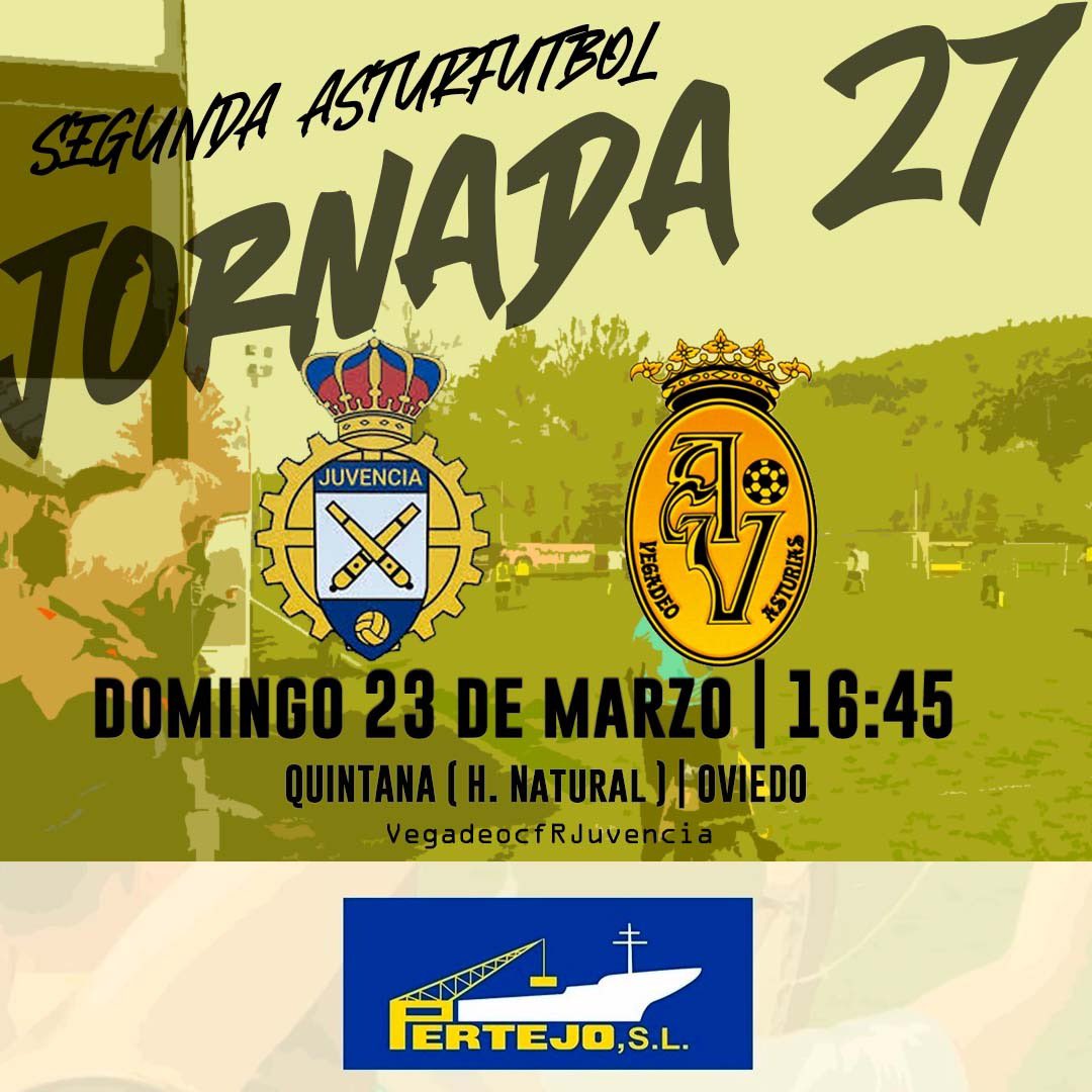🟡 HORARIO REGIONAL | JORNADA 27 🟡

🆚 @realjuvencia1923 

📆 DOMINGO 23 DE MARZO | 16:45

🏟️ QUINTANA | OVIEDO

¡Suerte equipo!💛 #VamosVegadeo