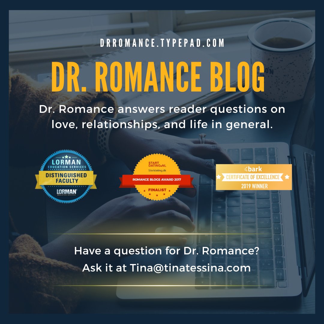 tinatessina's tweet image. Stronger relationships start with the right guidance. Whether you're dating, in a relationship, or focusing on personal growth, Dr. Romance’s blog has expert insights to help you thrive.

💻 Read now: drromance.typepad.com

#LoveAdvice #RelationshipTips #PersonalGrowth