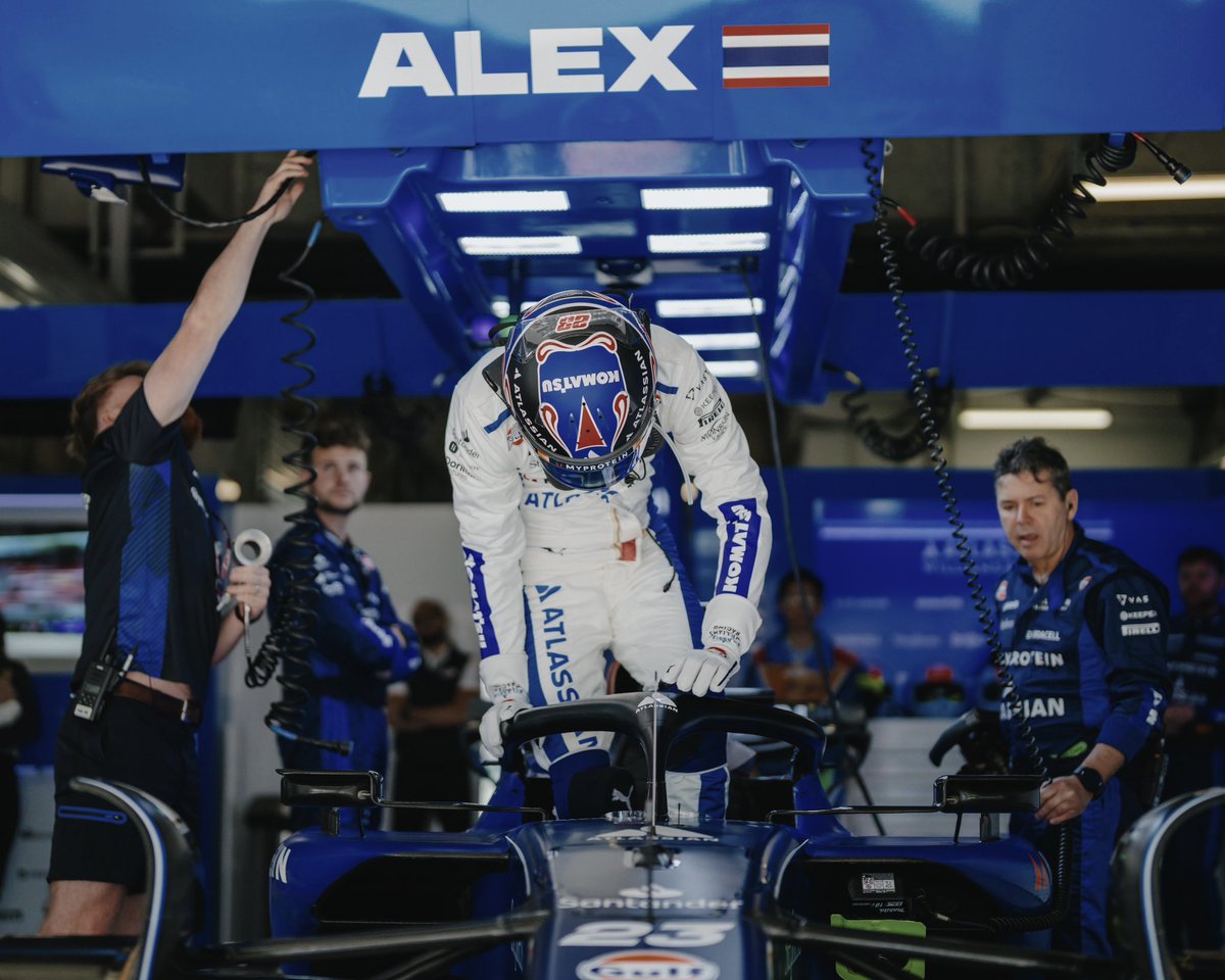 Alex Albon tweet media