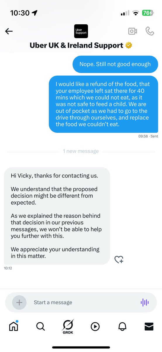 CooperMini_'s tweet image. So this is what @UberUKI_Support think is an acceptable response to unsafe food being delivered to your house-£1.97 🤡  @McDonaldsUK @portsmouthtoday @portsmouthnews @BBCSouthNews