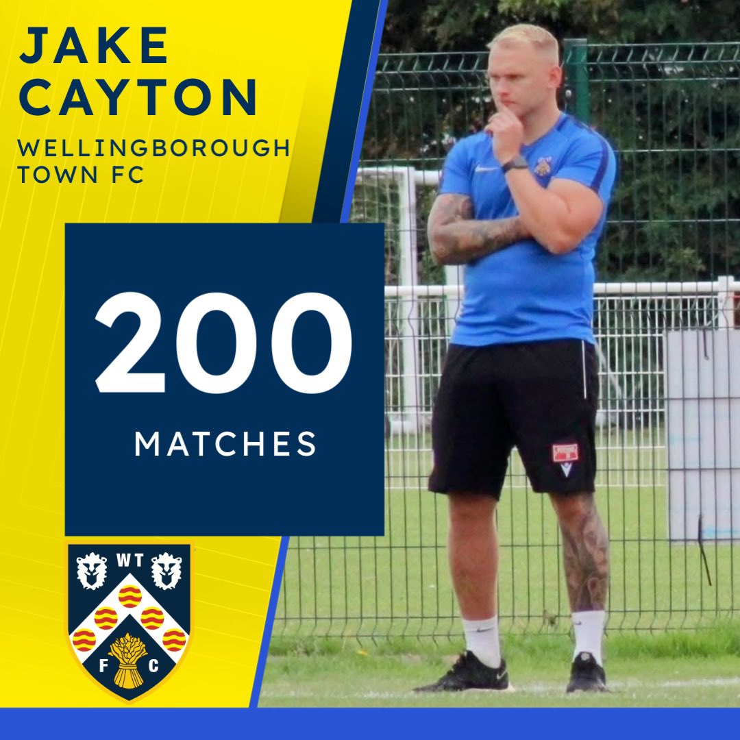 Today’s game vs <a href="/QuornAFC/">(C) Quorn Football Club</a> marks Assistant Manager Jake Cayton’s 200th fixture with the Doughboys.

From the reserve team, to the first team, Cayton has been a vital part of the club on and off the pitch.

Thank you <a href="/JakeCayton/">Cayton</a>, enjoy it for the 200th time!

#Doughboys💙💛