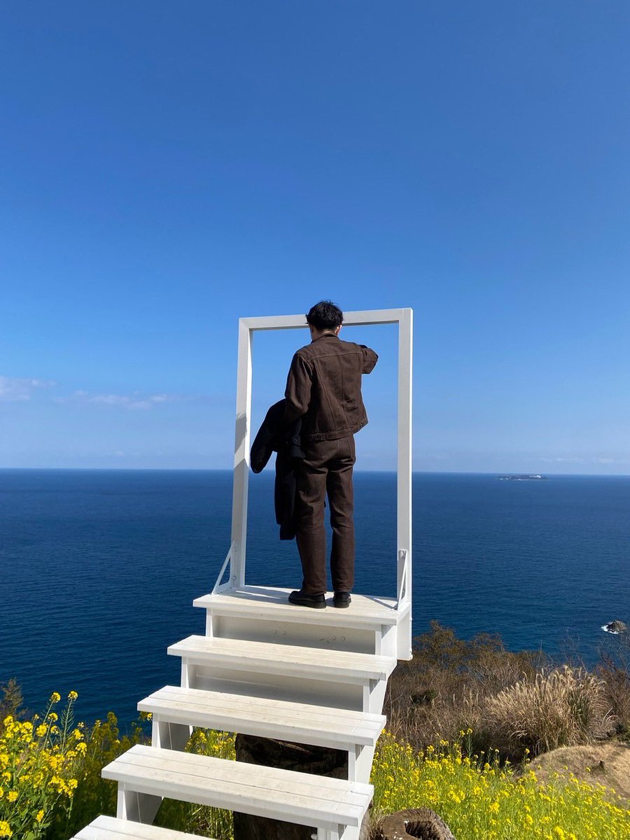 c_____pa's tweet photo. AURALEEのデニムのセットアップで熱海へ https://t.co/y3KysI1OEG