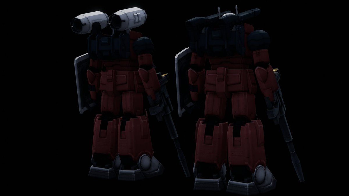 Johnham_141's tweet photo. RCX-76-2B Guncannon Second Type
#blender #Gundam #kitbash https://t.co/KalRYzcPBj