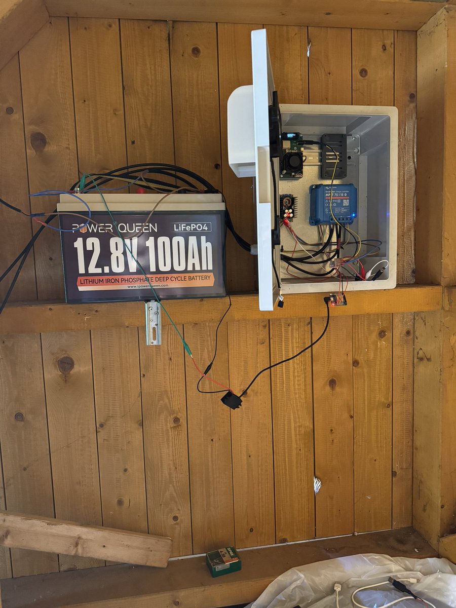 wantclue's tweet image. Upgraded my solar setup 😂