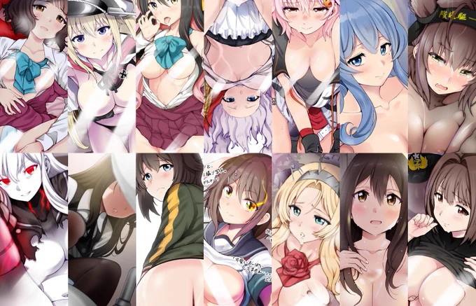 過去絵のR-18版はFANBOXにあります。ご支援下さると助かります艦これ 