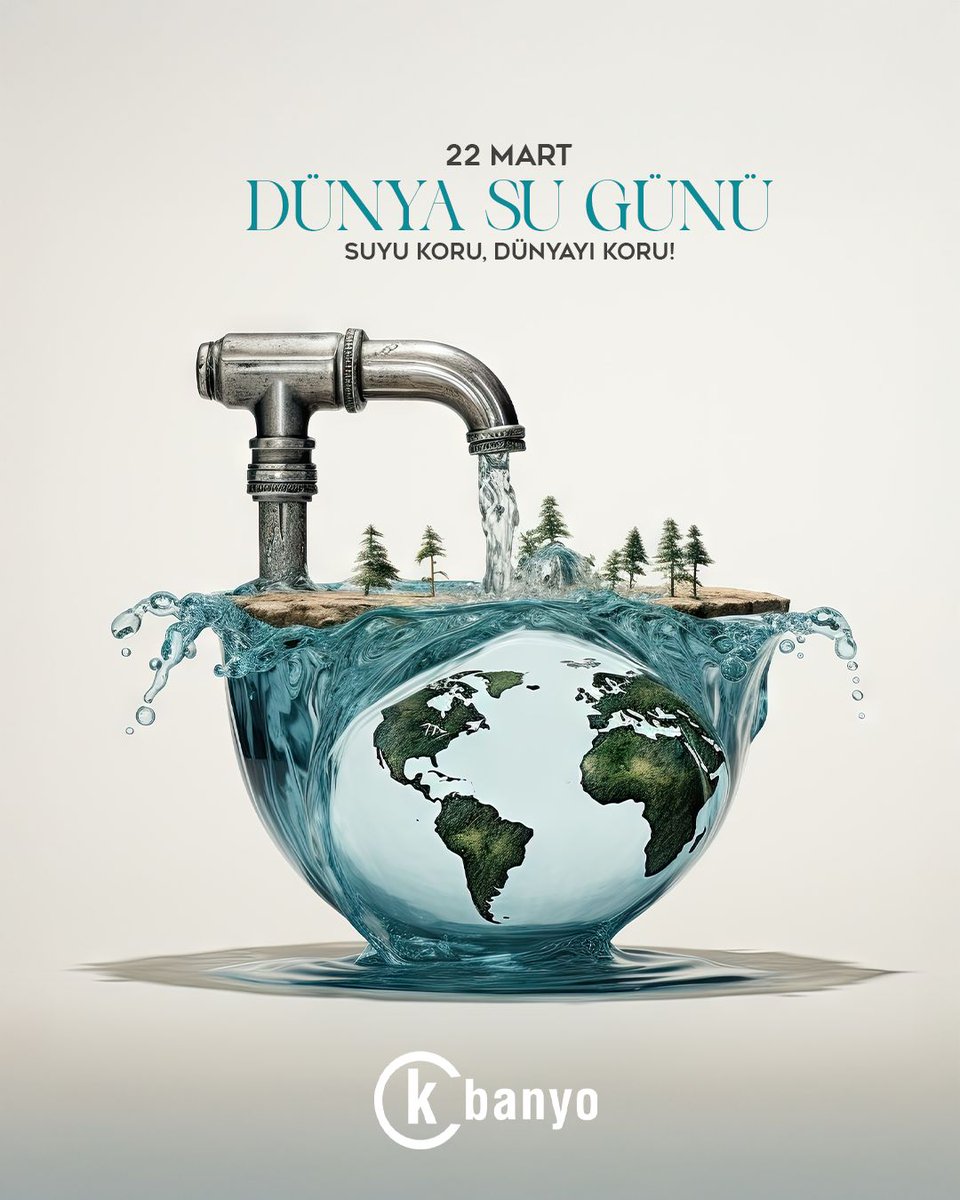 Suyu koru Dünyayı koru.
#dünyasugünü