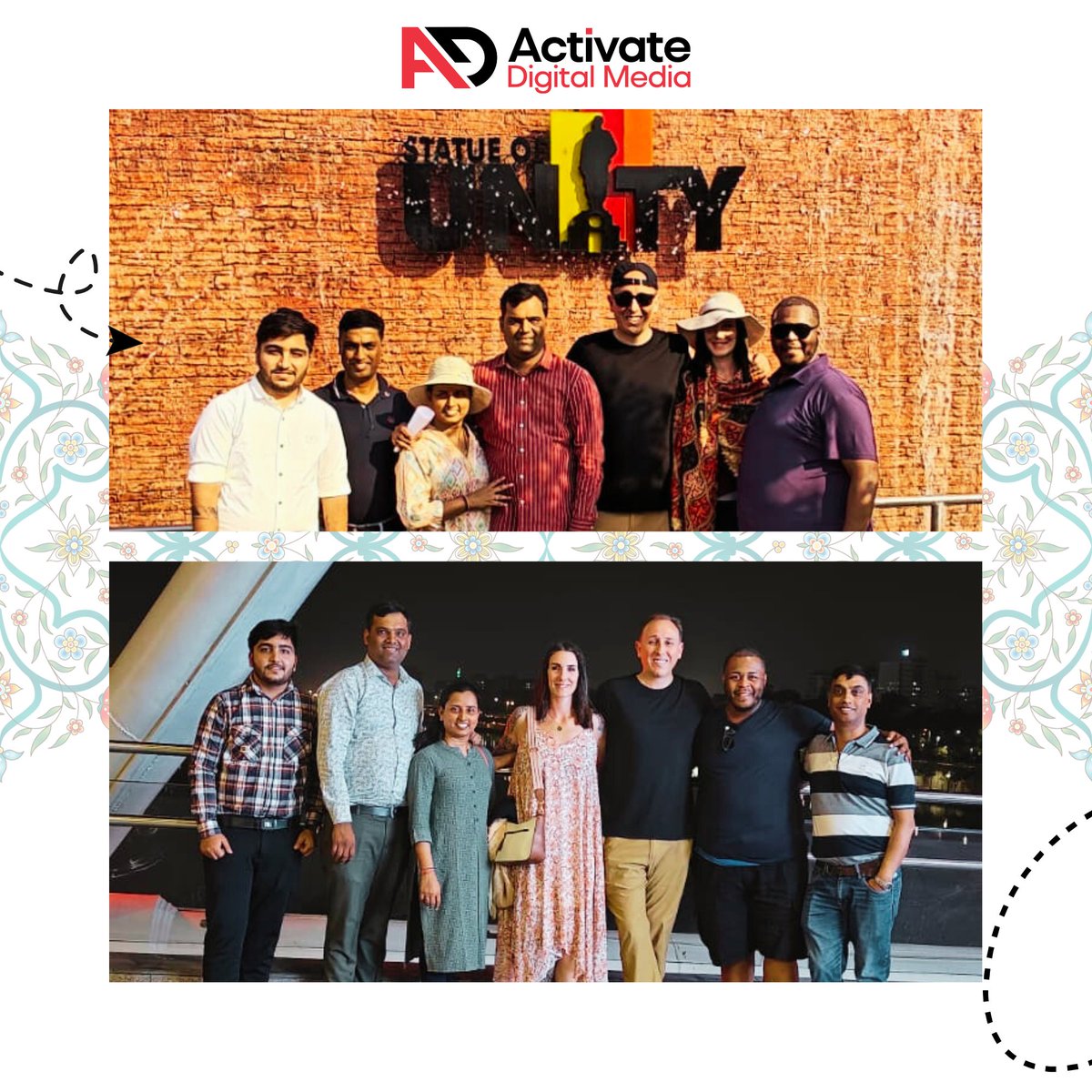 activatedigi's tweet image. Incredible visit to our Ahmedabad office.
Grateful for quality time with partners @saurabhpatelseo  &amp;amp; @harishddn  and our amazing SEO, PPC &amp;amp; Social Media teams. 💼✨
Great convos, strong connections &amp;amp; a look ahead at what’s next. 
📍 Ahmedabad, India 📸 Swipe for highlights…
