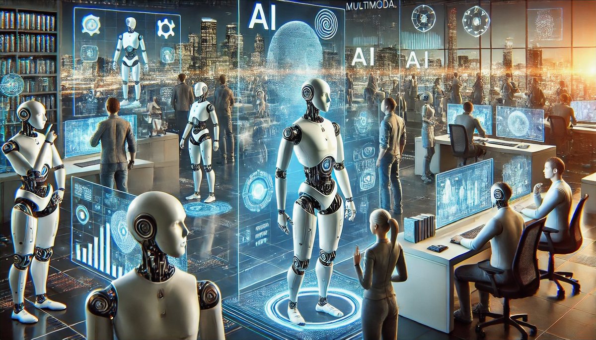 The future is now! Explore the advancements in multimodal AI and the emergence of humanoid robots that could become part of our everyday lives. Check our blog for insights: wix.to/uFazIO3 #ArtificialIntelligence #Robotics #FutureOfWork