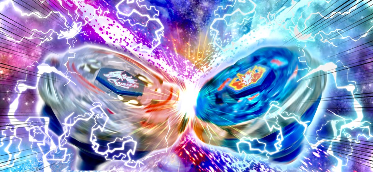 ストームペガシスVSライトニングエルドラゴ 『必殺転技！！天馬流星撃