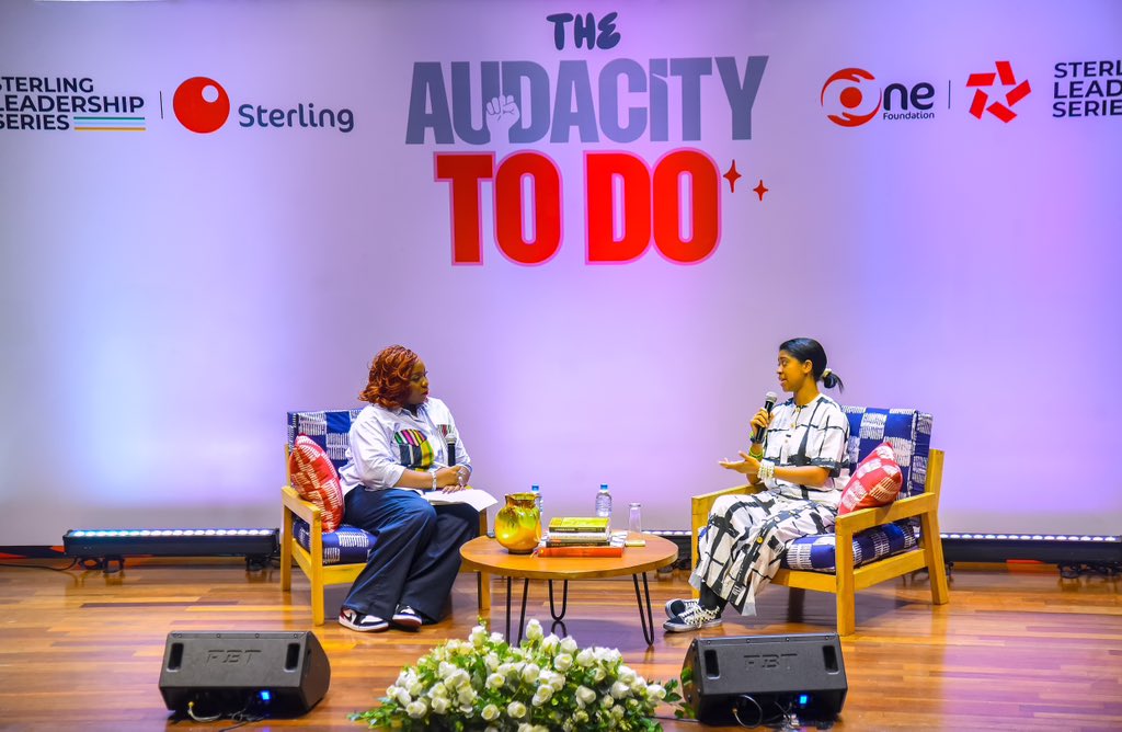 Sterling One Foundation (@onefoundationng) on Twitter photo We are still reflecting on the incredible conversations that took place at the Sterling LeadershipSeries.
<a href="/ZurielOduwole/">Zuriel Oduwole</a> , youngest Nigerian ever nominated for the Nobel Peace Prize and the first Nigerian to receive a nomination in the Peace category, led a truly engaging We are still reflecting on the incredible conversations that took place at the Sterling LeadershipSeries.
<a href="/ZurielOduwole/">Zuriel Oduwole</a> , youngest Nigerian ever nominated for the Nobel Peace Prize and the first Nigerian to receive a nomination in the Peace category, led a truly engaging