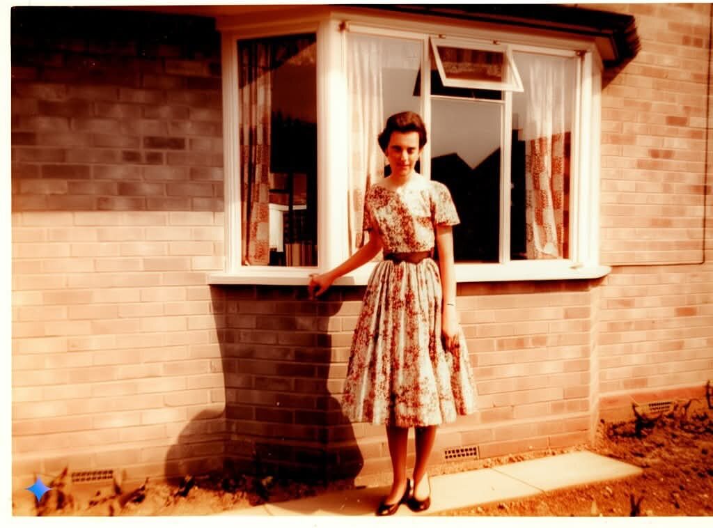 Timothy_Hughes's tweet photo. Photo of my mum in 1959 colourised by AI #photo #photography #photos #photograph #artificialinteligence #artificialintelligence #mum #mother #colorised #colourisedphoto #colourised #colorisedphoto https://t.co/vxNTD9sdUD https://t.co/U1s8gGydaT