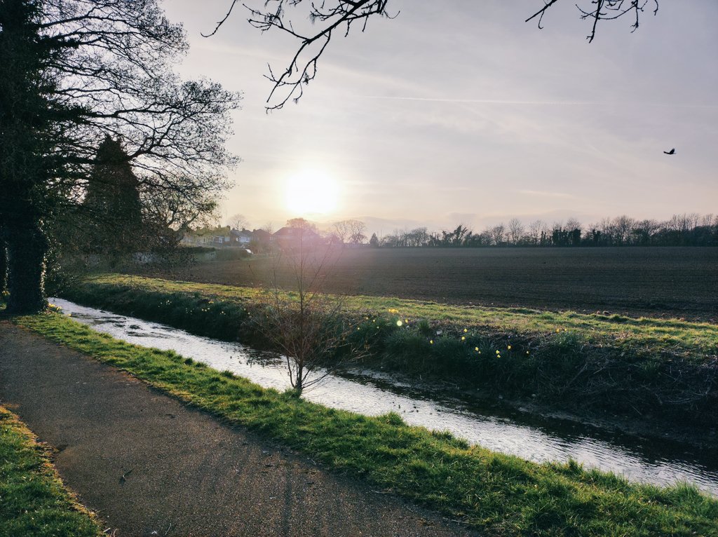 After an arduous year of house move ups and downs, Tania and I have finally moved to Nettleham. The view from my office window is definitely something I'll never tire of.