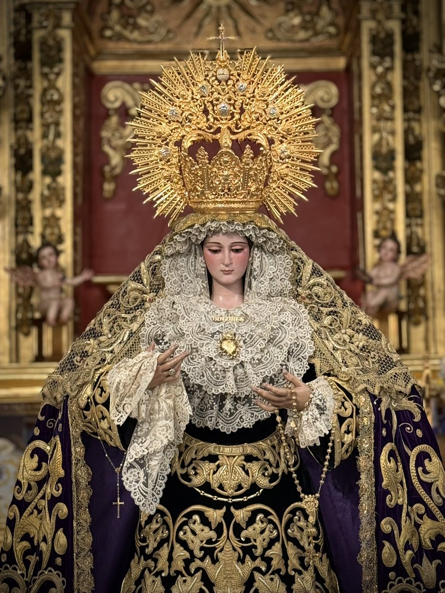 Leandelapuebla's tweet photo. 𝐍𝐮𝐞𝐬𝐭𝐫𝐚 𝐒𝐞𝐧̃𝐨𝐫𝐚 𝐝𝐞 𝐥𝐨𝐬 𝐃𝐨𝐥𝐨𝐫𝐞𝐬 𝐞𝐧 𝐬𝐮 𝐒𝐨𝐥𝐞𝐝𝐚𝐝
Septenario 2025
Albaida del Aljarafe
@SoledadAlbaida 

𝑀𝑎𝑑𝑟𝑒 𝑑𝑒 𝑙𝑜𝑠 𝐷𝑜𝑙𝑜𝑟𝑒𝑠 𝑒𝑛 𝑡𝑢 𝑆𝑜𝑙𝑒𝑑𝑎𝑑, 𝑟𝑢𝑒𝑔𝑎 𝑝𝑜𝑟 𝑛𝑜𝑠𝑜𝑡𝑟𝑜𝑠. https://t.co/TEufE2rpmM