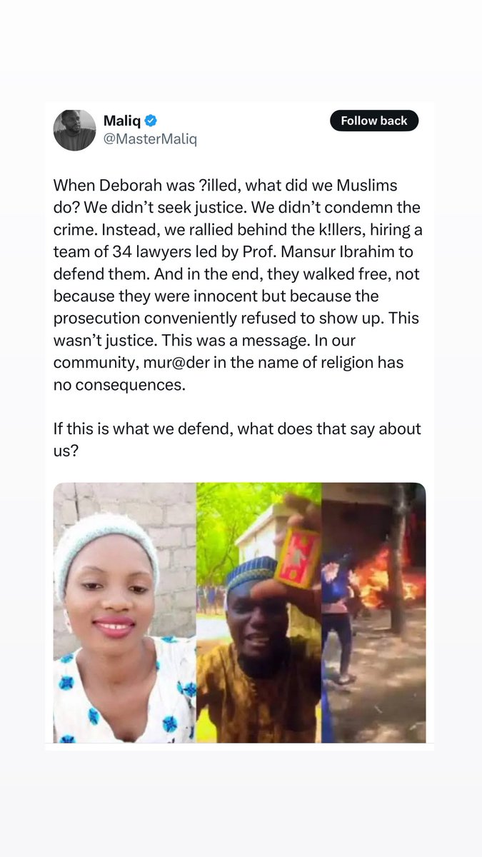 Gidi_Traffic's tweet photo. So Deborah’s K!ller’s walked free? 👀 https://t.co/qYQ7GHuzbW