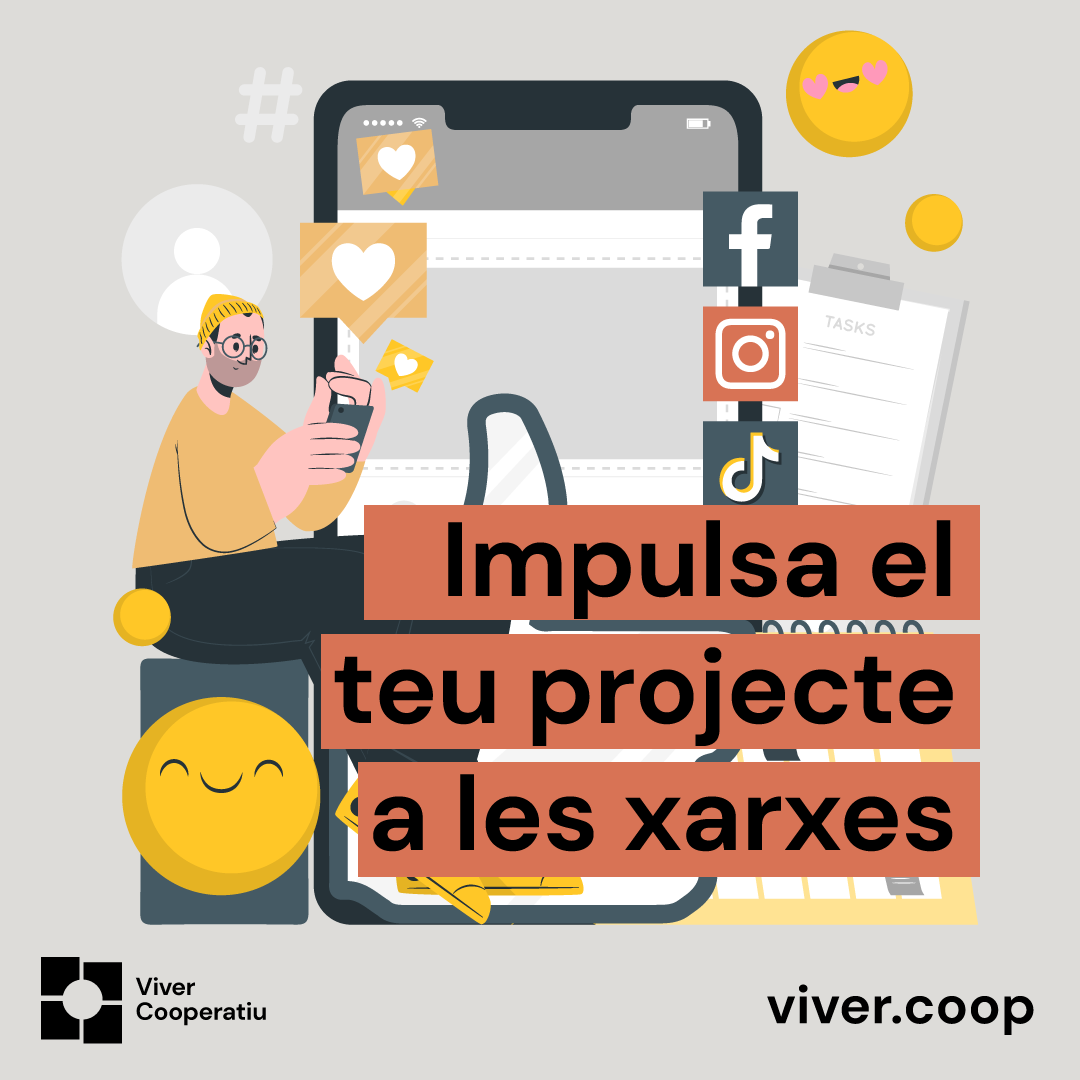 🚀 Al Viver Cooperatiu volem impulsar projectes cooperatius, entitats, i també del comerç de proximitat.

📲 Per això, oferim serveis de comunicació i màrqueting professionals i amb tarifes ajustades a les capacitats dels projectes.

👉🏼 Gestió de xarxes socials

👉🏼 Creació de