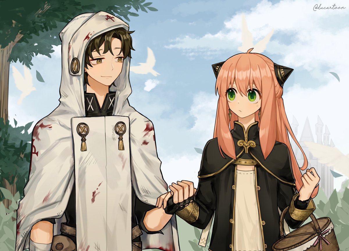 ducartoon's tweet photo. Damianya x Rengoku no Ashe 🗡️🍎 https://t.co/d1tmrVp5Dm