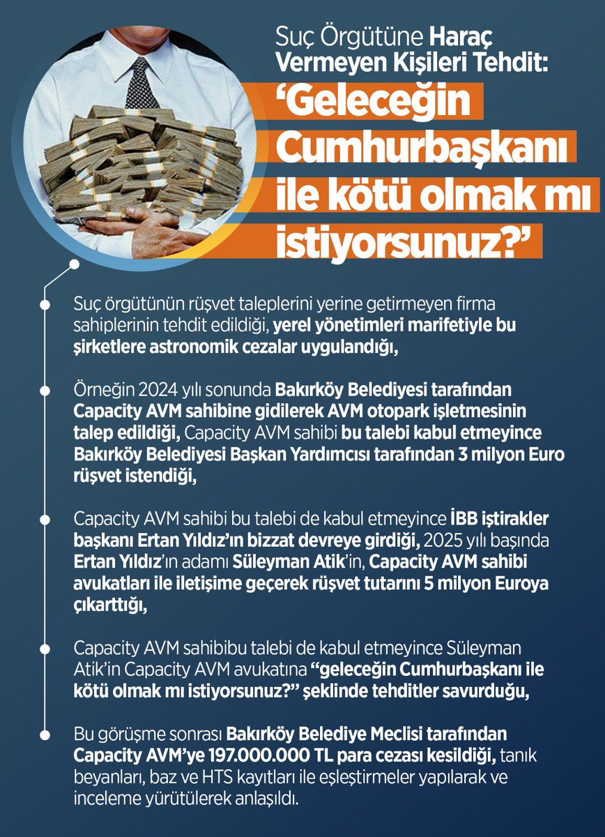 #YolsuzEkoSistemÇöktü

Günün sorusu; Ekrem Cumhurbaşkanı olursa, Memleketi kaça satar?