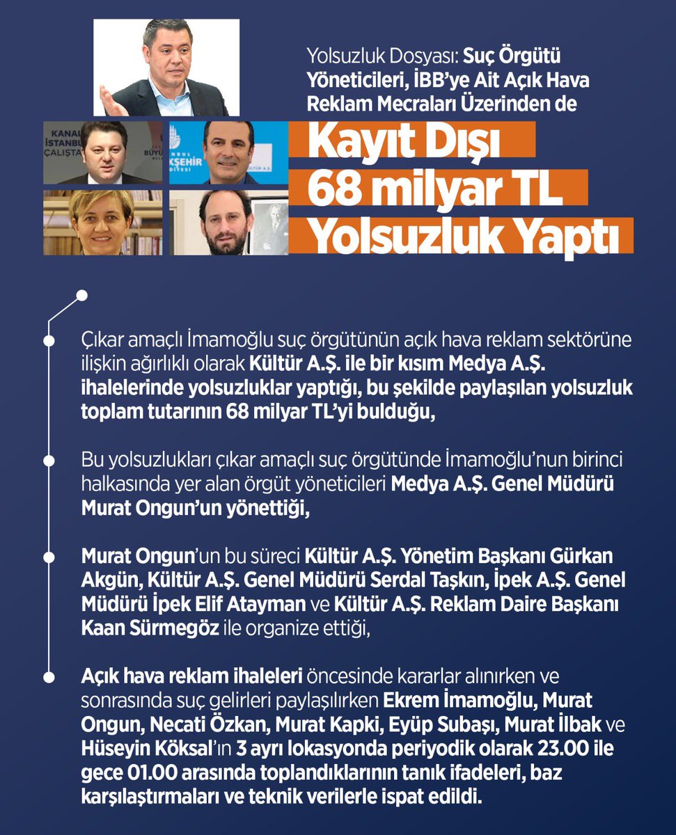 #YolsuzEkoSistemÇöktü

Ekrem Cumhurbaşkanı olursa, Memleketi kaça satar?