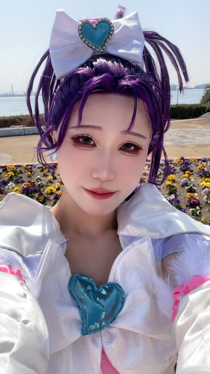 para__cos's tweet photo. キュアイーグレットで参加してました🪽🤍
プリキュアいっぱい空間幸せすぎた💭
たくさんパフォ見てくださってありがとうございました🤍
 #キュアパ2025
 #プリキュアパーク2025 https://t.co/09YoXkcNCS