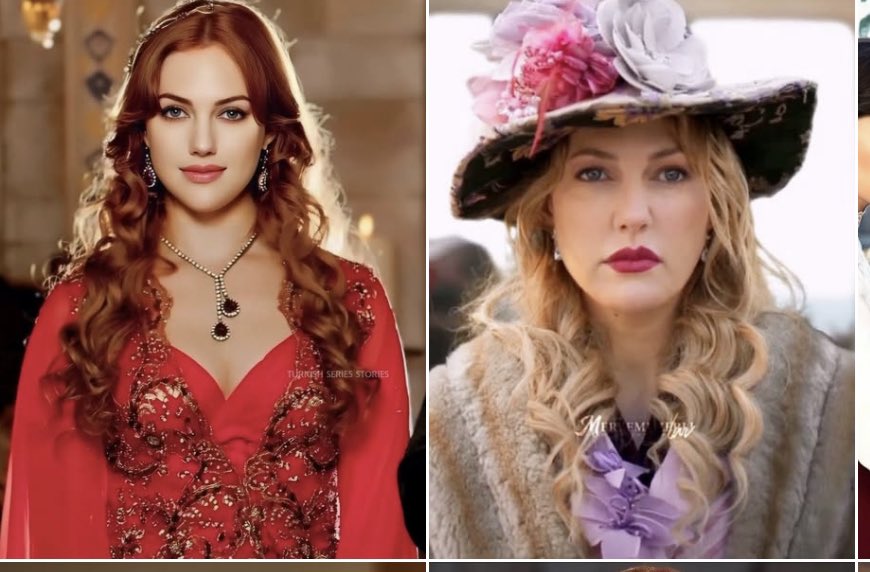hazel_ese's tweet photo. Hürrem ve rozalie yi aynı kişinin oynadığına emin miyiz? #meryemuzerli #hurrem #rozalie 
#sakirpasailesi https://t.co/kY56JXYKcO