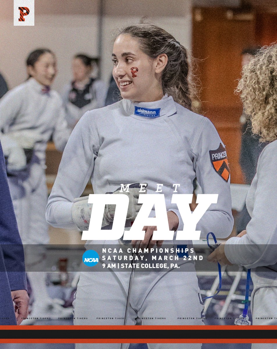 The women's competition starts today at NCAAs! 🐅🤺

ℹ️: tinyurl.com/27wemxb9