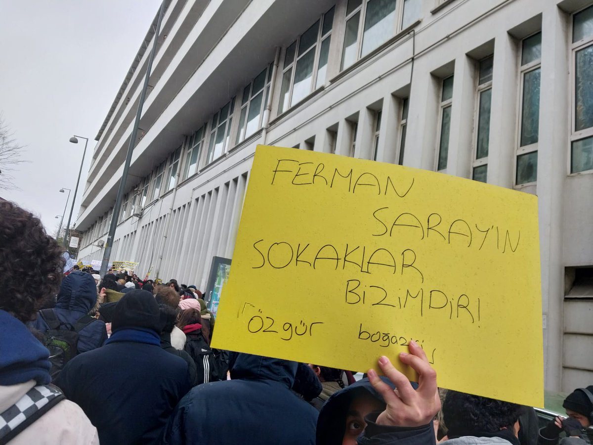 Hesabımız Türkiye'de erişime kapatıldı!

VPN'li dostlarımız için burayı da kullanmaya devam edeceğiz. #sokağa

Aşağıdaki linkten yeni hesabımıza da ulaşabilirsiniz👇
x.com/freebogazici2?…