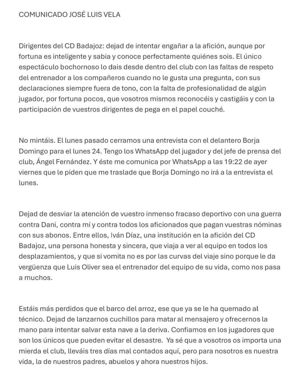 José Luis Vela tweet media