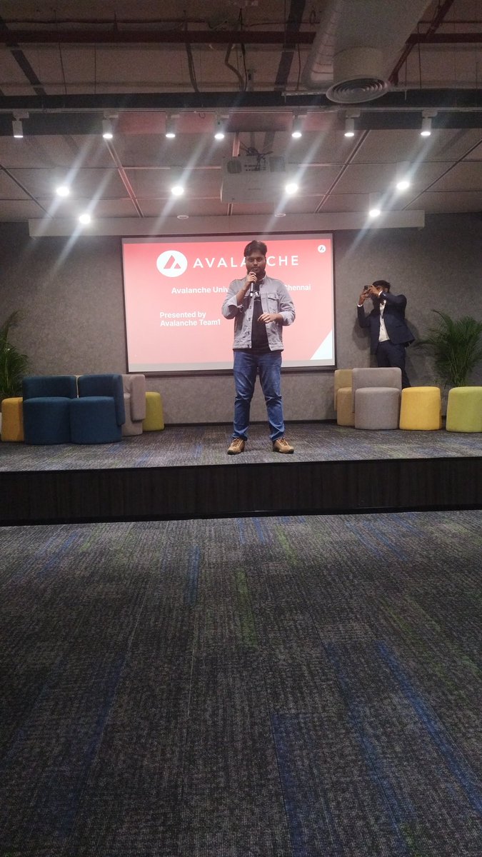 Nithin Kumar (@nithinanikin) on Twitter photo Had an amazing time at Avalanche University Connect in Chennai! Dived deep into Avalanche, explored L1s, AI agents and more
Looking forward to contributing to 🔺doption in India 🇮🇳
thanks to @Vamsixeth <a href="/AvaxTeam1/">Avalanche Team1</a> @team1IN for hosting the event. Had an amazing time at Avalanche University Connect in Chennai! Dived deep into Avalanche, explored L1s, AI agents and more
Looking forward to contributing to 🔺doption in India 🇮🇳
thanks to @Vamsixeth <a href="/AvaxTeam1/">Avalanche Team1</a> @team1IN for hosting the event.