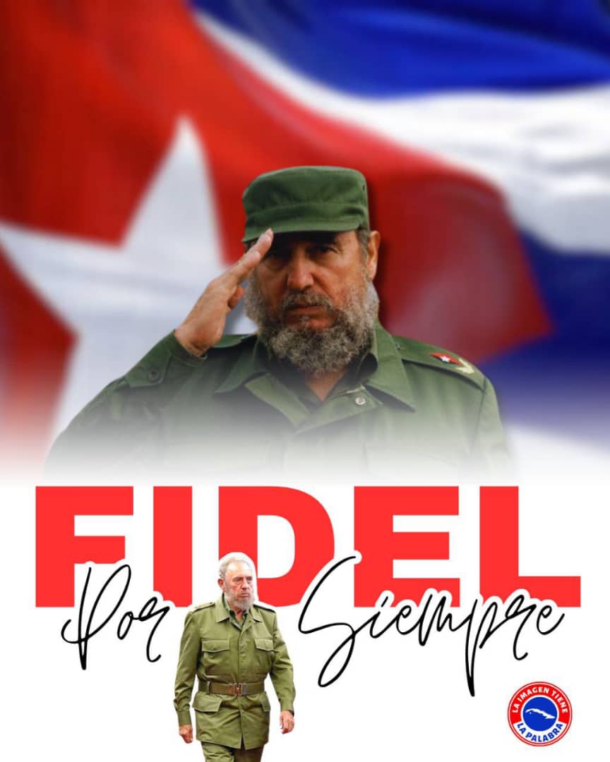 "La Revolución será cada día más fuerte
es invencible (...)"
#FidelPorSiempre
#ConLaFuerzaDeLaUnidad
#CubaVencerá
