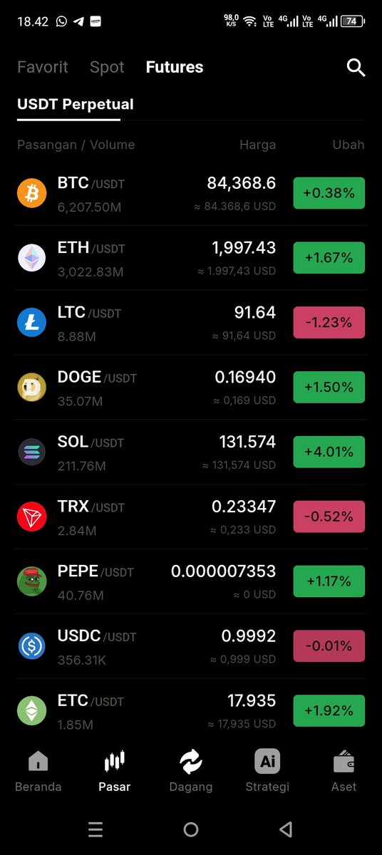 YansXtc's tweet photo. Etherium udah di posisi support?!📉
Altseason semakin dekat?!📈
Otw pakai strategi LONG/Naik sekarang di KeepBit untuk manfaatin posisi-nya yang sekarang🚀📈
#KeepBitExchange #InvestasiCrypto #Tradingcrypto #AITrading #KeepBitPro #PlatformTrading #AplikasiExchangeCrypto #Etherium https://t.co/foATytE1TJ