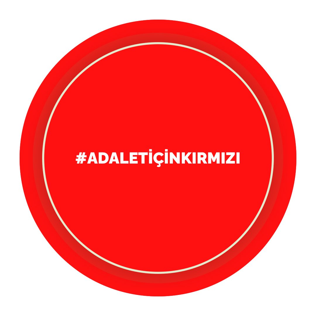 #AdaletİçinKırmızı