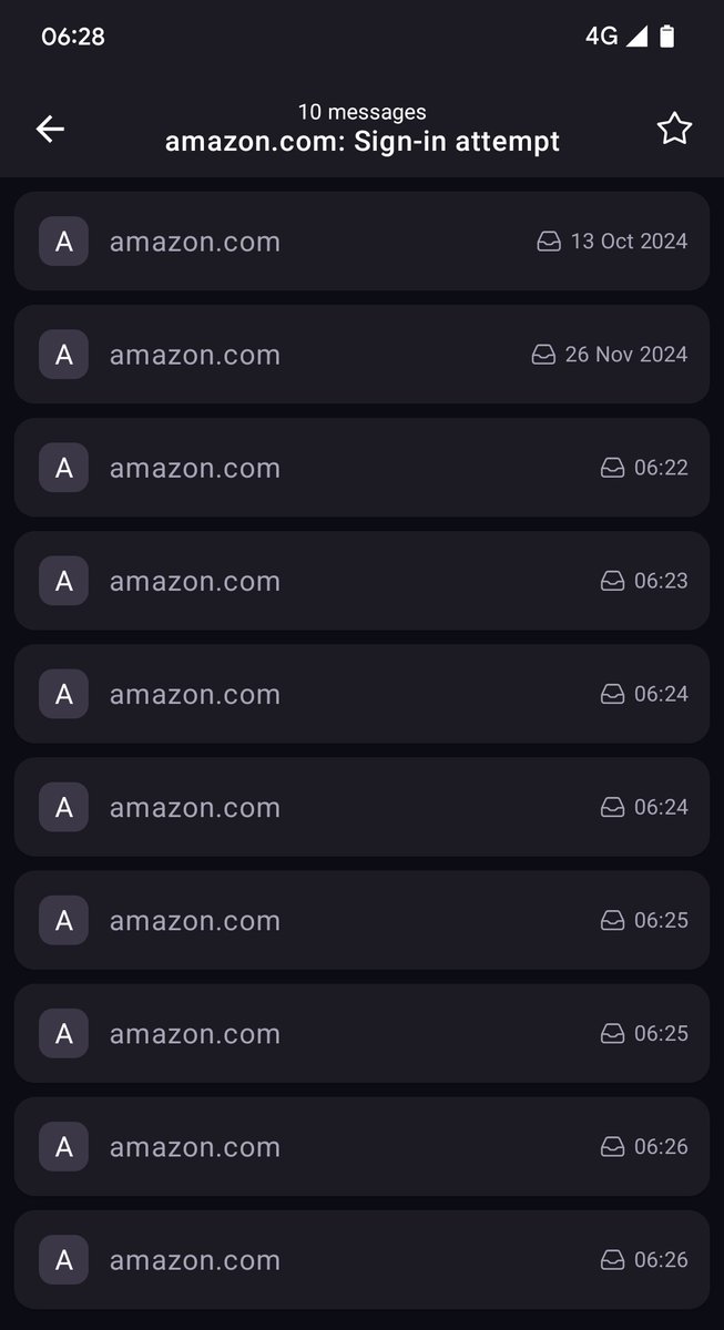 Ash_470's tweet image. Well someone seems rather eager to gain access to my Amazon account this morning. #NotToday 🙅🏻‍♂️