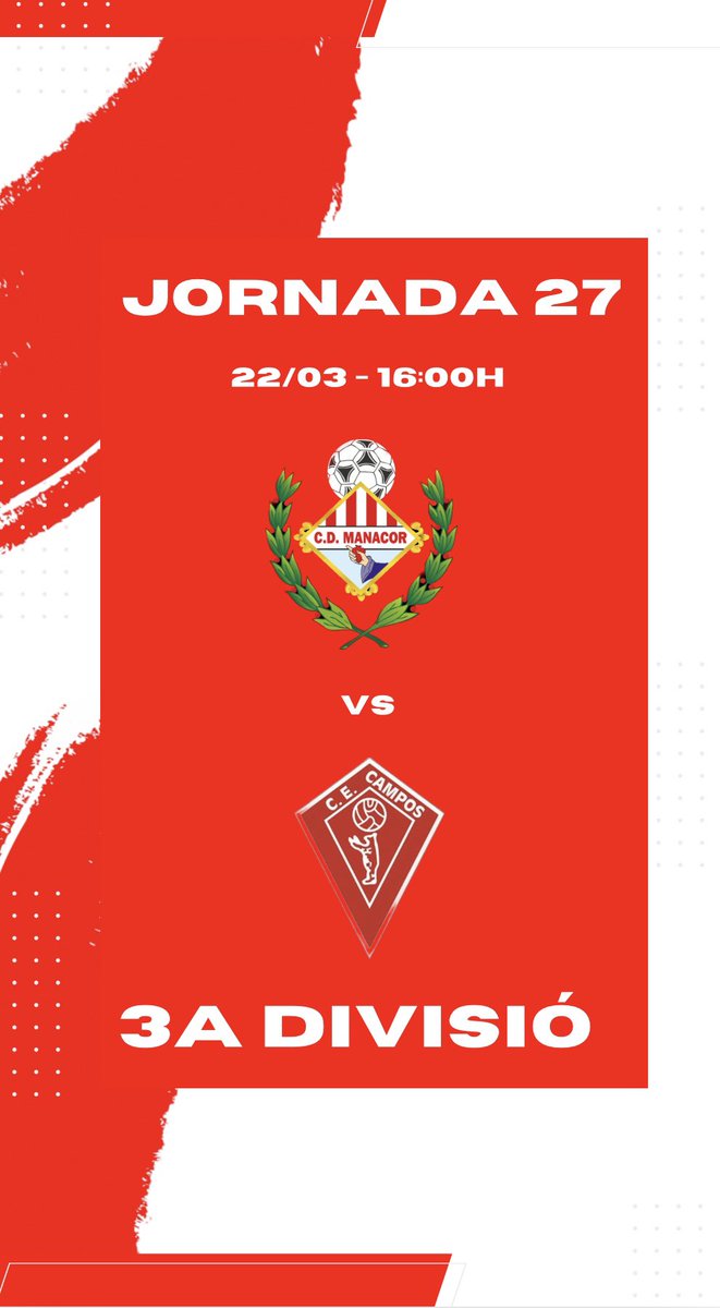 Avui jugam a casa ‼️⚽️

#OrgullManacori