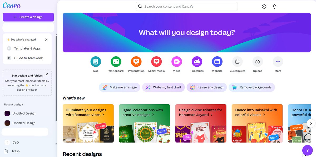 GearUp_X's tweet image. 4/  $0 Design — @canva 🎨

Hiring a designer? That’s old-school.

Use @canva for sleek UI, landing pages &amp;amp; marketing visuals—no cost, no skills needed.

A premium look builds trust = higher conversion rates = more $$$.

#DesignInspiration #saas #startup