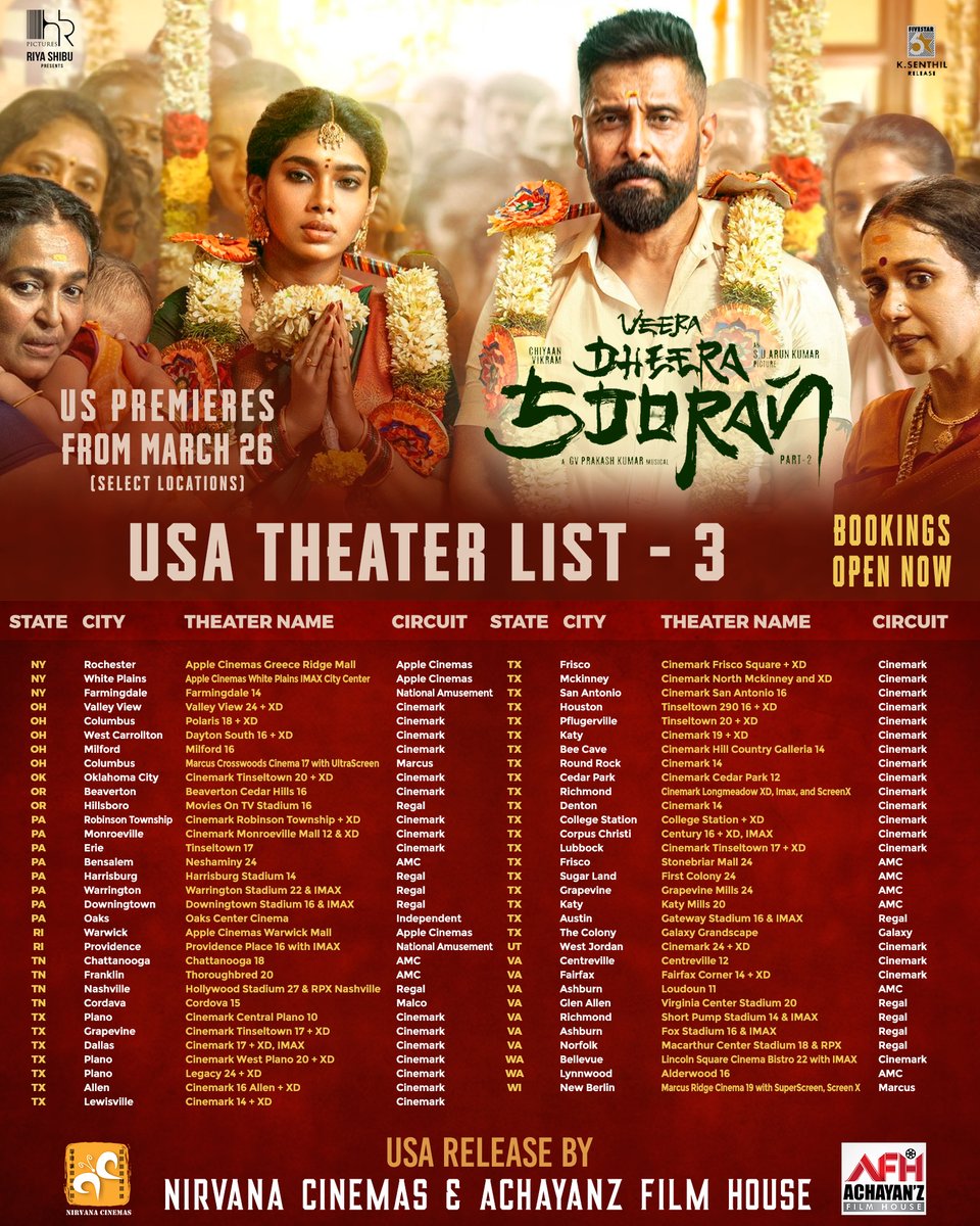 Nirvana Cinemas tweet media