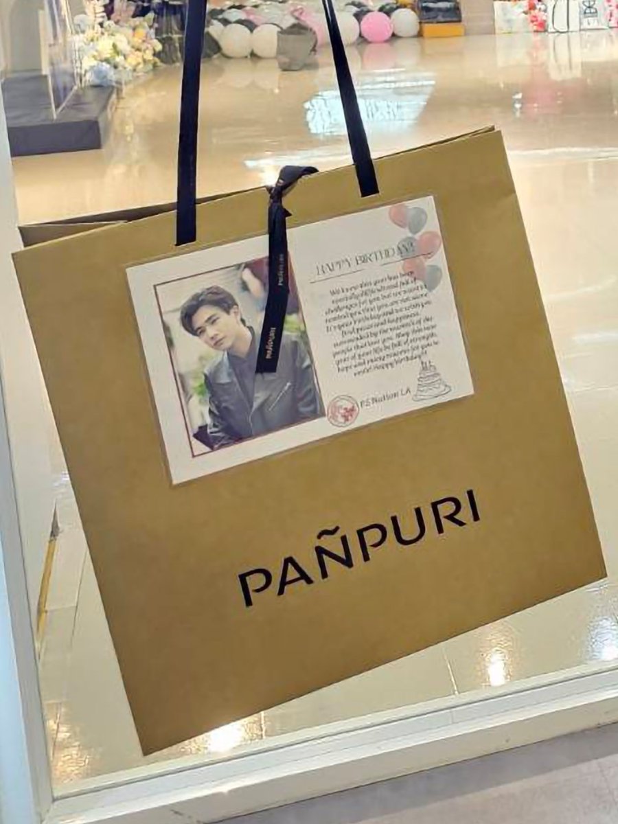 PS_NationLA's tweet photo. May all your wishes come true. Happy Birthday! @perthppe
🐯🎂🎁
 🥰🖤❤️

#PERTH24CRET

Thank you sister for helping us @Chutika71396854 https://t.co/JhbEp95cns
