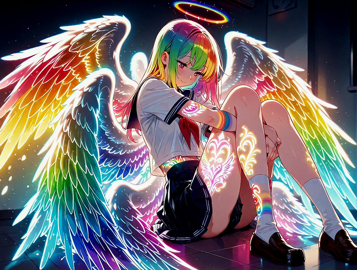 「」|さらさらのイラスト