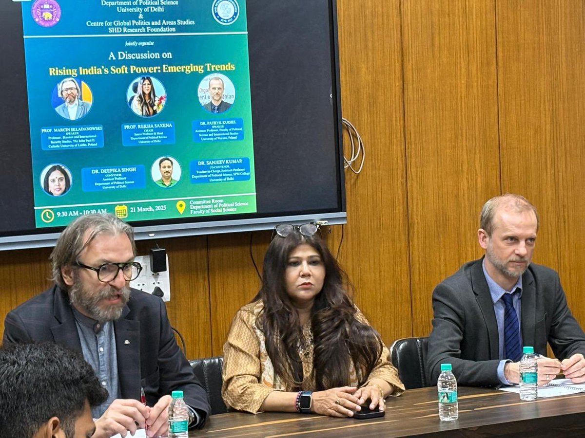 shdrfoundation's tweet photo. Glimpses from the engaging discussion on Rising India’s Soft Power: Emerging Trends. 🌍🇮🇳 https://t.co/3axrySX8dT